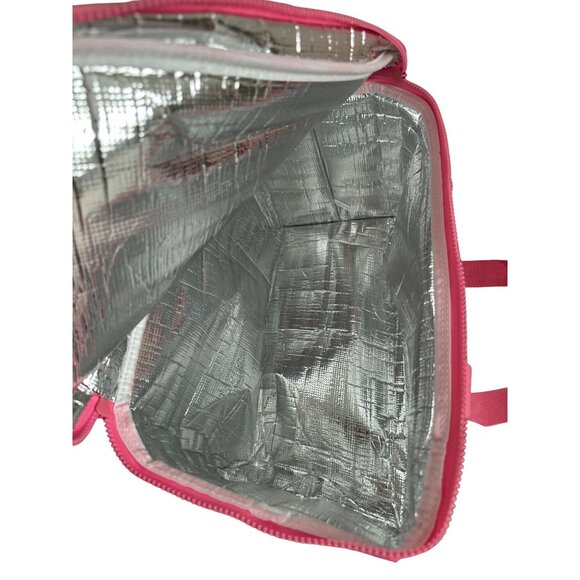 KATE SPADE Pink White Polka Dot Cooler Bag NEW NWT - Picture 4 of 11